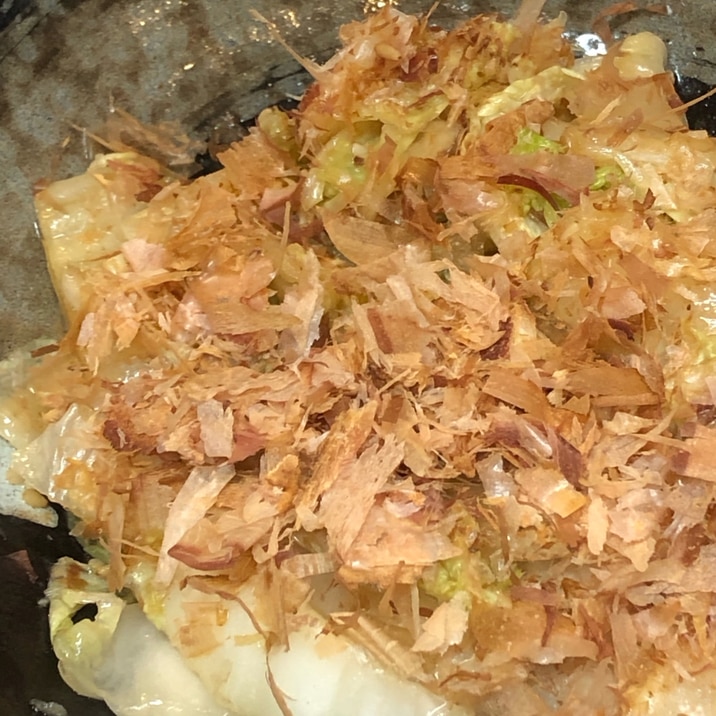 レンジで簡単!白菜温サラダ